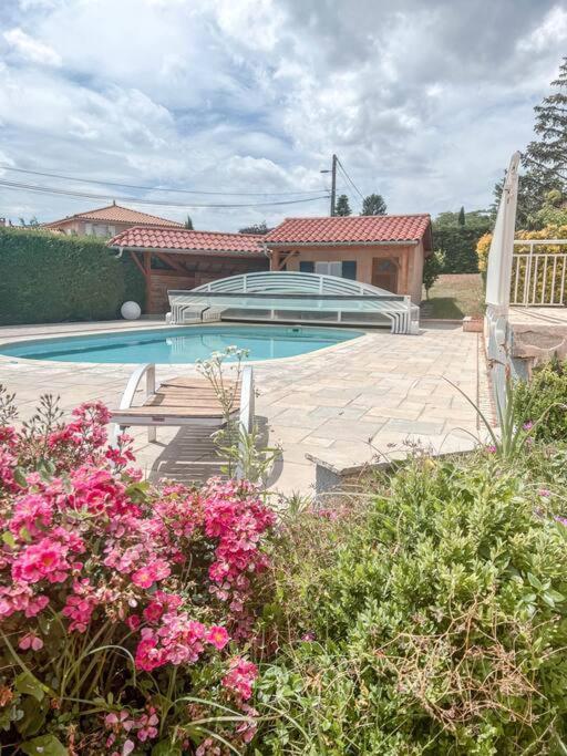 Magnifique Maison A Lentilly - Piscine Eksteriør billede